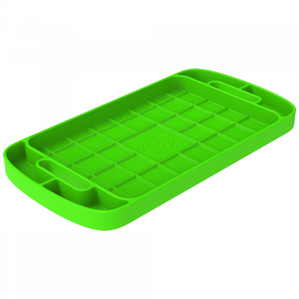 S&B 80-1000L-BKJF Tool Tray Silicone Large Color Lime Green S&B - Truck Part Superstore