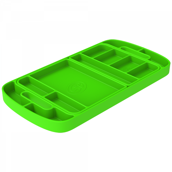 S&B 80-1000-BKJF Tool Tray Silicone 3 Piece Set Color Lime Green S&B - Truck Part Superstore