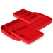 S&B 80-1001-BKJF Tool Tray Silicone 3 Piece Set Color Red S&B - Truck Part Superstore