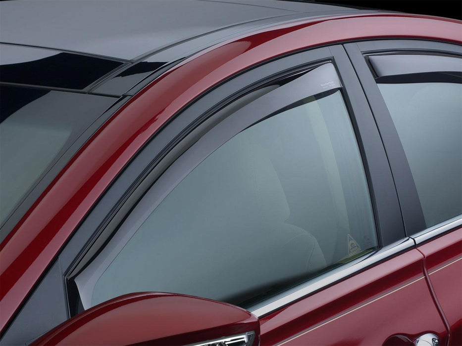 Weathertech 80543 Front Side Window Deflectors, Dark Smoke - Truck Part Superstore