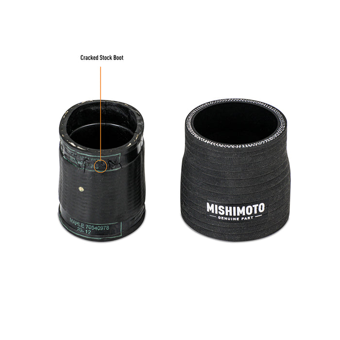 Mishimoto MMICP-F10-12MWBK Mishimoto Charge Pipes, Fits BMW F1X M5/M6 2012-2018, Micro Wrinkle Black - Truck Part Superstore