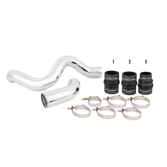 Mishimoto MMICP-DMAX-11HN Chevrolet/GMC 6.6L Duramax Hot-Side Intercooler Pipe and Boot Kit, Custom Color - Truck Part Superstore