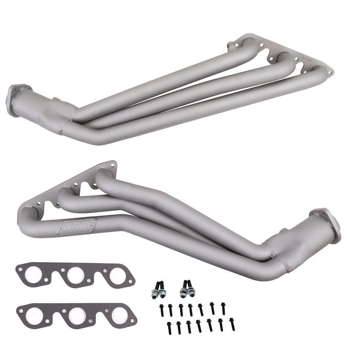 BBK Performance Parts 16390 1999-2004 FORD MUSTANG V6 1-5/8" LONG TUBE HEADERS (POLISHED SILVER CERAMIC) - Truck Part Superstore