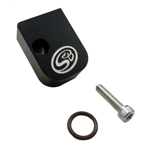S&B 82-1000-BKJF MAP Sensor Spacer Kit For 17-20 Silverado/Sierra V8 6.6L L5P Duramax S&B - Truck Part Superstore