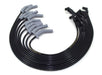 Taylor Cable 82004 ThunderVolt 8.2mm Ignition Wire Set; Spiro-Wound; Custom Fit; 135 deg.; Black; - Truck Part Superstore