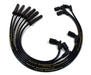 Taylor Cable 82047 ThunderVolt 8.2mm Ignition Wire Set; Black; Stock; 9.5 in.; OE Spark Plug Boot; - Truck Part Superstore