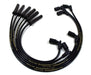 Taylor Cable 82047 ThunderVolt 8.2mm Ignition Wire Set; Black; Stock; 9.5 in.; OE Spark Plug Boot; - Truck Part Superstore