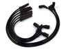 Taylor Cable 82048 ThunderVolt 8.2mm Ignition Wire Set; Black; Stock; 9.5 in.; OE Spark Plug Boot; - Truck Part Superstore
