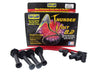 Taylor Cable 82209 ThunderVolt 8.2mm Ignition Wire Set; Red; Stock; 9.5 in.; OE Spark Plug Boot; - Truck Part Superstore