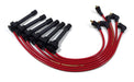 Taylor Cable 82214 ThunderVolt 8.2mm Ignition Wire Set; Red; Stock; 9.5 in.; OE Spark Plug Boot; - Truck Part Superstore