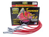 Taylor Cable 82216 ThunderVolt 8.2mm Ignition Wire Set; Spiro-Wound; Custom Fit; 135 deg.; Red; - Truck Part Superstore