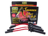 Taylor Cable 82227 ThunderVolt 8.2mm Ignition Wire Set; Red; Stock; 9.5 in.; OE Spark Plug Boot; - Truck Part Superstore