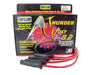 Taylor Cable 82231 ThunderVolt 8.2mm Ignition Wire Set; Red; Stock; 11.75 in.; 180 Deg. Plug Boot; - Truck Part Superstore