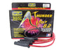 Taylor Cable 82231 ThunderVolt 8.2mm Ignition Wire Set; Red; Stock; 11.75 in.; 180 Deg. Plug Boot; - Truck Part Superstore