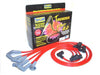 Taylor Cable 82238 ThunderVolt 8.2mm Ignition Wire Set; Spiro-Wound; Custom Fit; 135 deg.; Red; - Truck Part Superstore