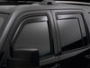 Weathertech 82713 Front&ampRear Side Window Deflectors, Dark Smoke - Truck Part Superstore