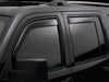 Weathertech 82747 Front&ampRear Side Window Deflectors, Dark Smoke - Truck Part Superstore