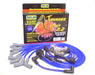 Taylor Cable 82601 ThunderVolt 8.2mm Ignition Wire Set; Spiro-Wound; Custom Fit; 135 deg.; Blue; - Truck Part Superstore