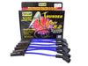Taylor Cable 82605 ThunderVolt 8.2mm Ignition Wire Set; Blue; Stock; 11.75 in.; 180 Deg. Plug Boot; - Truck Part Superstore