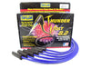 Taylor Cable 82610 ThunderVolt 8.2mm Ignition Wire Set; Blue; Stock; 11.75 in.; 180 Deg. Plug Boot; - Truck Part Superstore