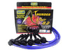 Taylor Cable 82614 ThunderVolt 8.2mm Ignition Wire Set; Blue; Stock; 9.5 in.; OE Spark Plug Boot; - Truck Part Superstore