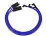 Taylor Cable 82624 ThunderVolt 8.2mm Ignition Wire Set; Blue; Stock; 11.75 in.; 180 Deg. Plug Boot; - Truck Part Superstore