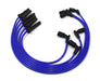 Taylor Cable 82647 ThunderVolt 8.2mm Ignition Wire Set; Blue; Stock; 9.5 in.; OE Spark Plug Boot; - Truck Part Superstore