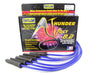 Taylor Cable 82648 ThunderVolt 8.2mm Ignition Wire Set; Blue; Stock; 9.5 in.; OE Spark Plug Boot; - Truck Part Superstore