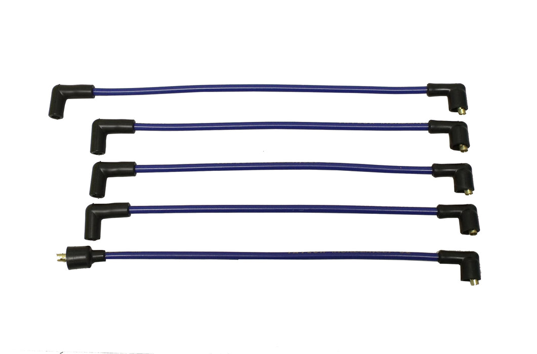 Taylor Cable 82697 ThunderVolt 8.2mm Ignition Wire Set; Spiro-Wound; Custom Fit; 6 cyl.; Blue; - Truck Part Superstore