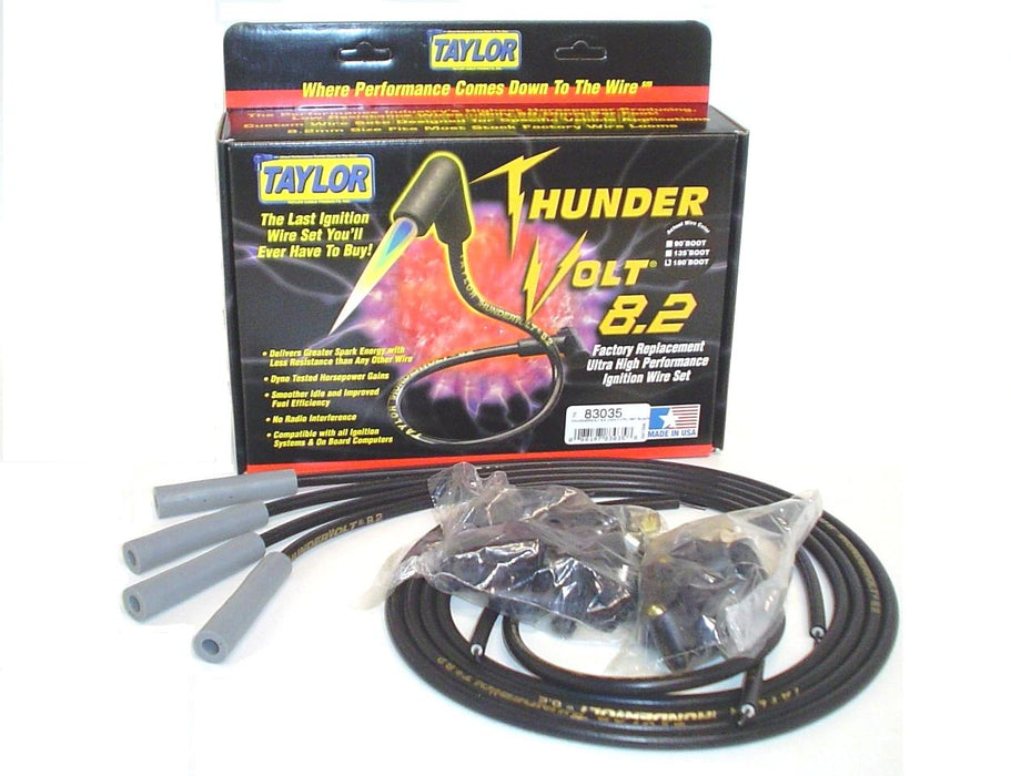 Taylor Cable 83035 ThunderVolt 8.2mm Ignition Wire Set - Truck Part Superstore