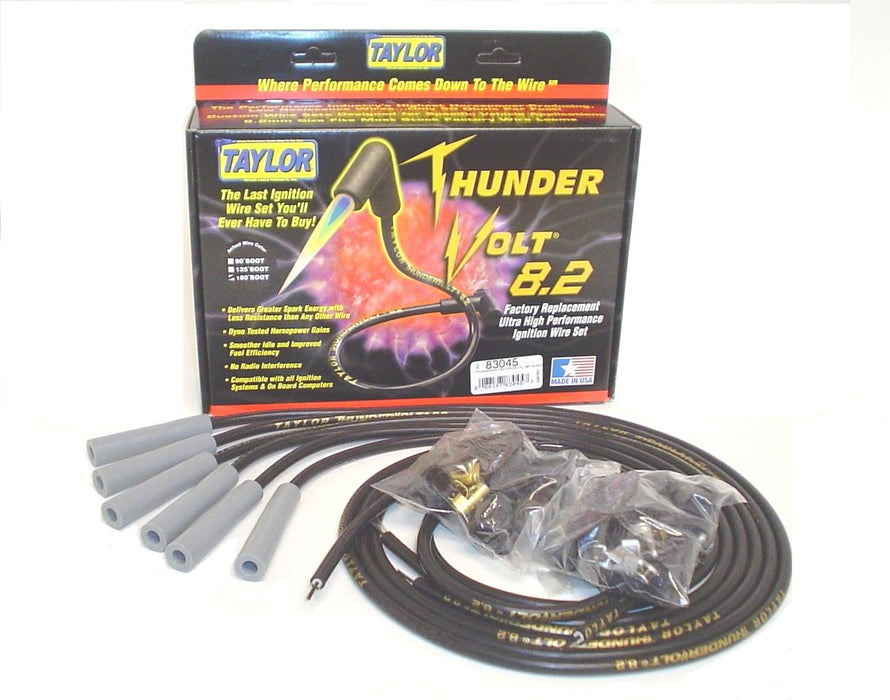 Taylor Cable 83045 ThunderVolt 8.2mm Ignition Wire Set - Truck Part Superstore