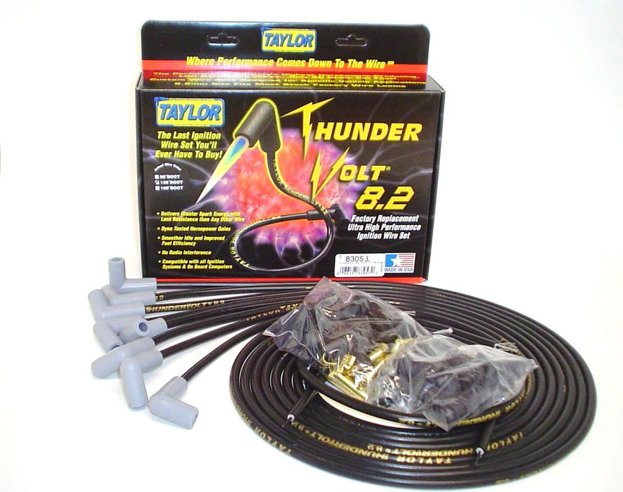 Taylor Cable 83051 ThunderVolt 8.2mm Ignition Wire Set - Truck Part Superstore
