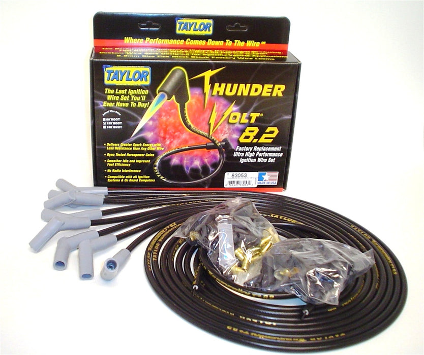 Taylor Cable 83053 ThunderVolt 8.2mm Ignition Wire Set - Truck Part Superstore