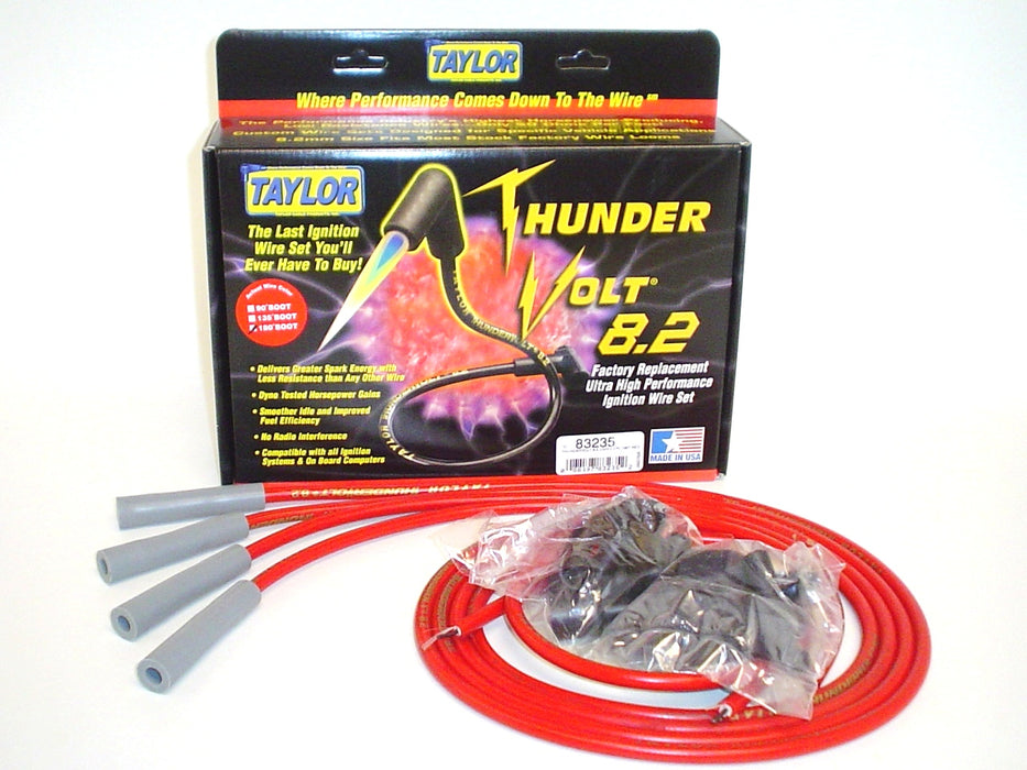 Taylor Cable 83235 ThunderVolt 8.2mm Ignition Wire Set - Truck Part Superstore