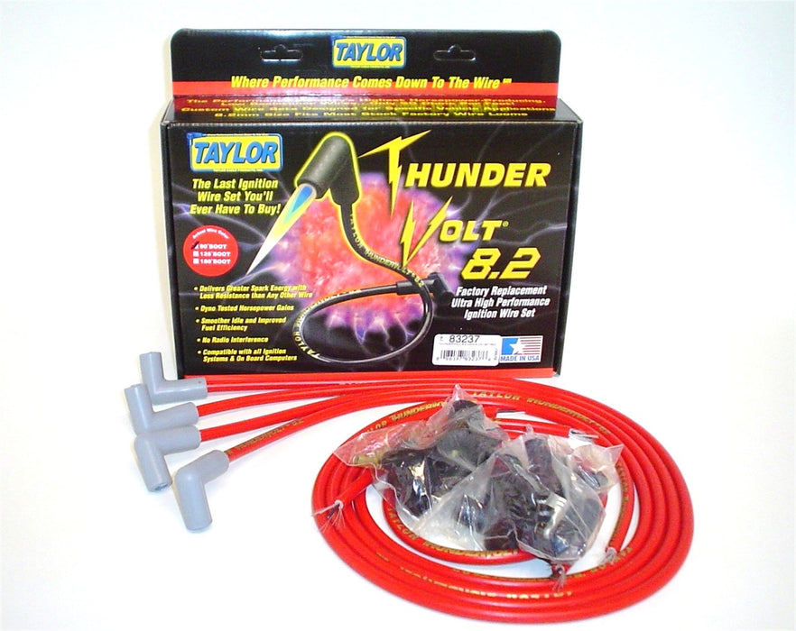 Taylor Cable 83237 ThunderVolt 8.2mm Ignition Wire Set - Truck Part Superstore