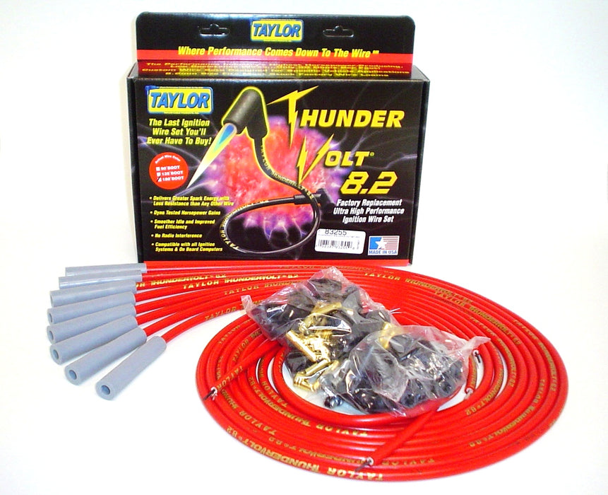 Taylor Cable 83255 ThunderVolt 8.2mm Ignition Wire Set - Truck Part Superstore