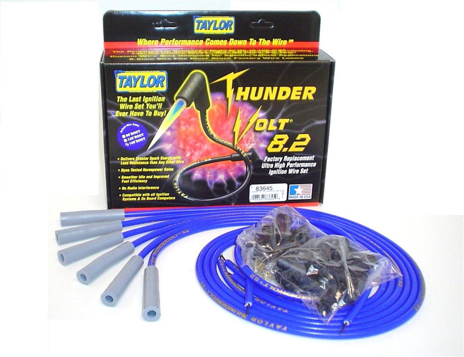Taylor Cable 83645 ThunderVolt 8.2mm Ignition Wire Set - Truck Part Superstore