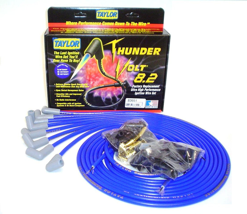 Taylor Cable 83651 ThunderVolt 8.2mm Ignition Wire Set - Truck Part Superstore