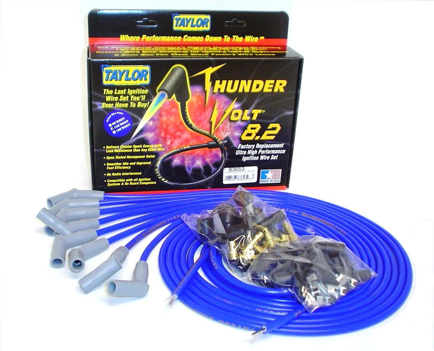 Taylor Cable 83653 ThunderVolt 8.2mm Ignition Wire Set - Truck Part Superstore