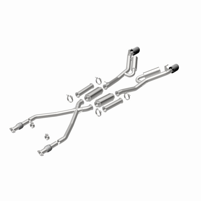 MagnaFlow Exhaust Products 19593 xMOD Series Carbon Fiber Tips Cat-Back System - Truck Part Superstore