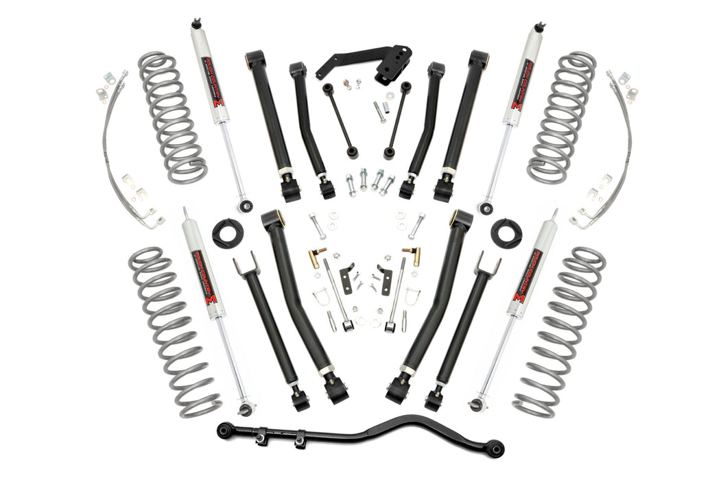 Rough Country 67440 4 Inch Lift Kit - X-Series - M1 - Jeep Wrangler JK 2WD/4WD (07-18) - Truck Part Superstore
