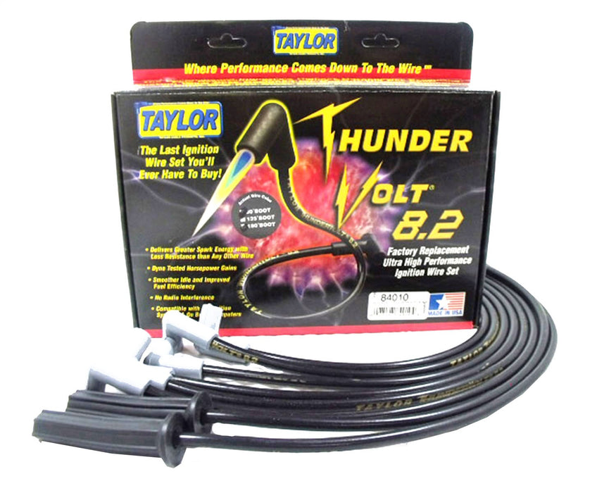 Taylor Cable 84010 ThunderVolt 8.2mm Ignition Wire Set - Truck Part Superstore