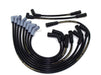 Taylor Cable 84027 ThunderVolt 8.2mm Ignition Wire Set; Spiro-Wound; Custom Fit; 90 deg.; Black; - Truck Part Superstore