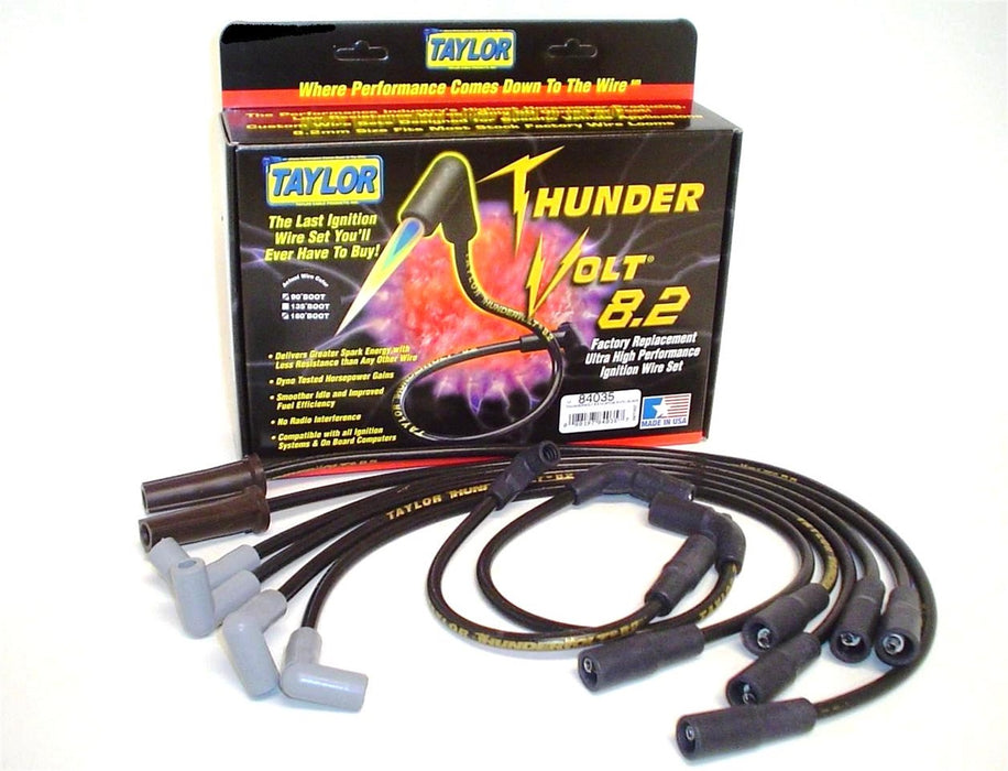 Taylor Cable 84035 ThunderVolt 8.2mm Ignition Wire Set - Truck Part Superstore