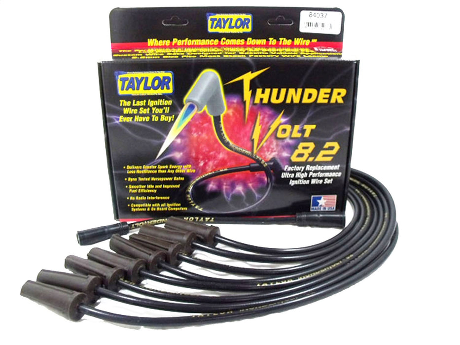 Taylor Cable 84037 ThunderVolt 8.2mm Ignition Wire Set - Truck Part Superstore