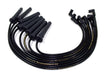 Taylor Cable 84038 ThunderVolt 8.2mm Ignition Wire Set; Black; Stock; 9.5 in.; OE Spark Plug Boot; - Truck Part Superstore