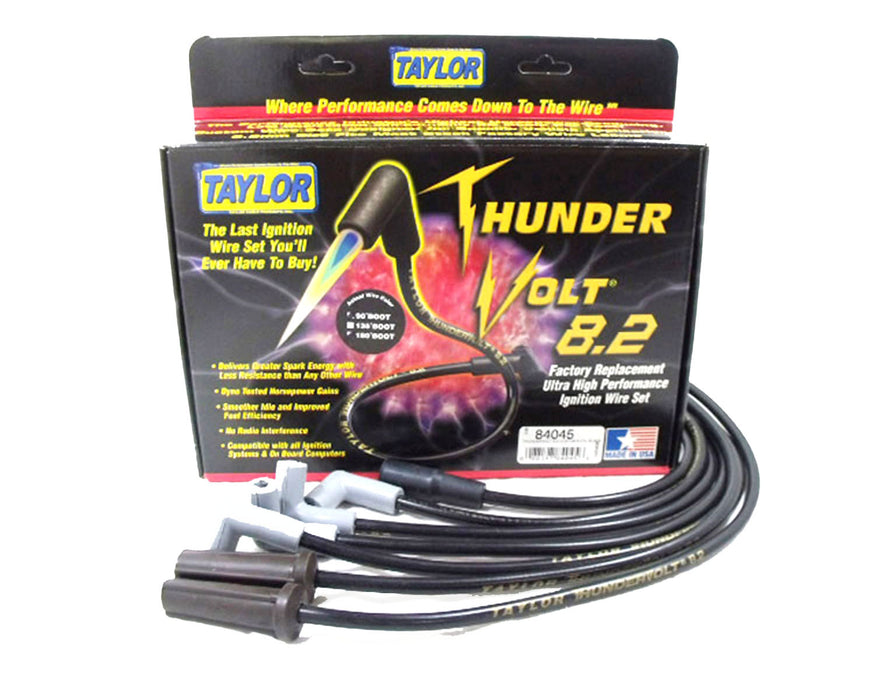Taylor Cable 84045 ThunderVolt 8.2mm Ignition Wire Set - Truck Part Superstore