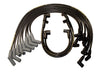Taylor Cable 84055 ThunderVolt 8.2mm Ignition Wire Set; Spiro-Wound; Custom Fit; 135 deg.; Black; - Truck Part Superstore