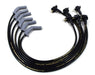 Taylor Cable 84069 ThunderVolt 8.2mm Ignition Wire Set; Spiro-Wound; Custom Fit; 135 deg.; Black; - Truck Part Superstore