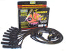 Taylor Cable 84084 ThunderVolt 8.2mm Ignition Wire Set; Black; Stock; 9.5 in.; OE Spark Plug Boot; - Truck Part Superstore